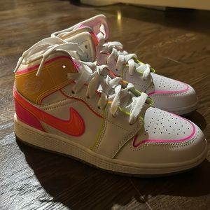 Nike Jordan’s neon